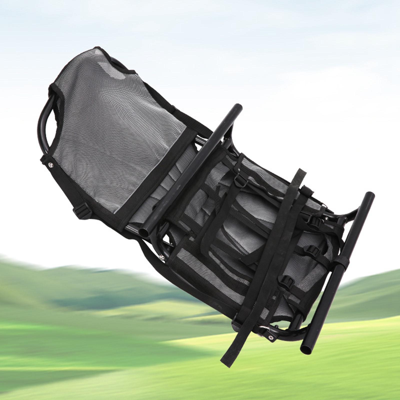 Fishing Kayak Crate - Kajakstoel Draagbaar Opvouwbaar met rugsteun Premium