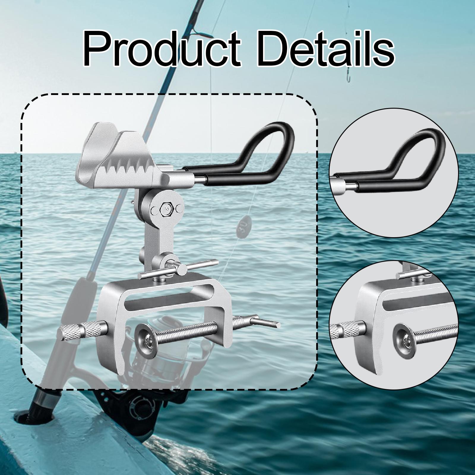 Hengelhouder voor boten, klemb - Fishing Kayak Rod Holder recensie en prijs