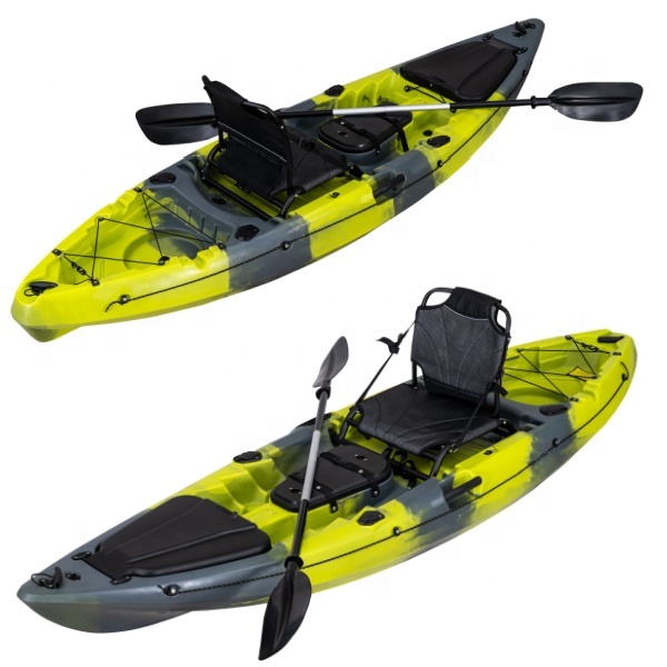 2,9 meter plastic kajak viskaj - Fishing Kayak Sit On Top recensie en prijs
